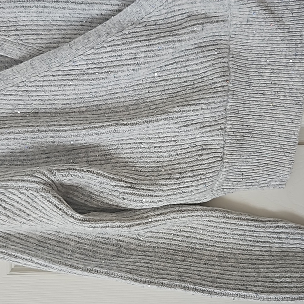 Michael Stars ,NWOT, Laurel Surplice Sequins Sweater,SP - Picture 6 of 10